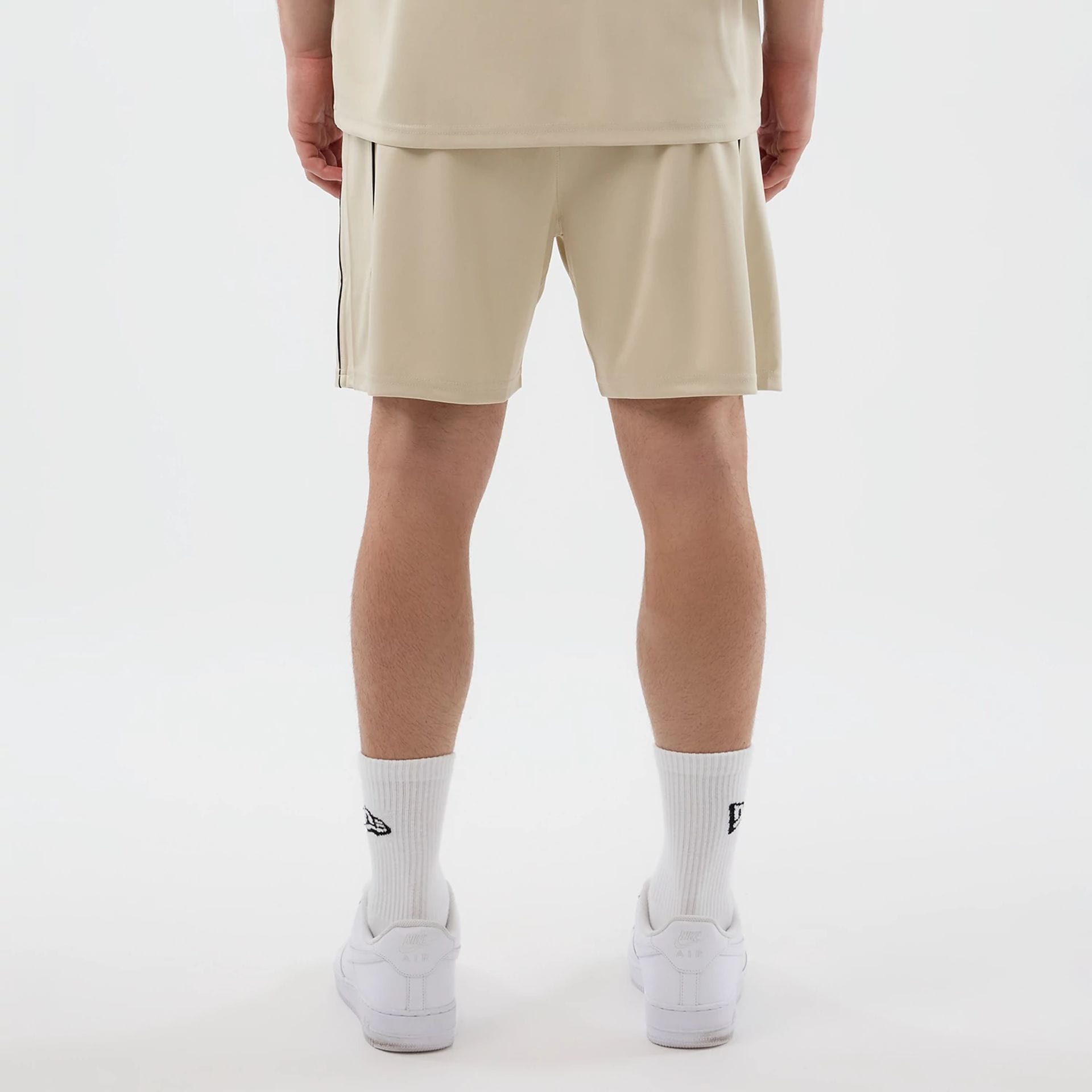 New Era Football Light Beige Shorts-kentox - Image 2