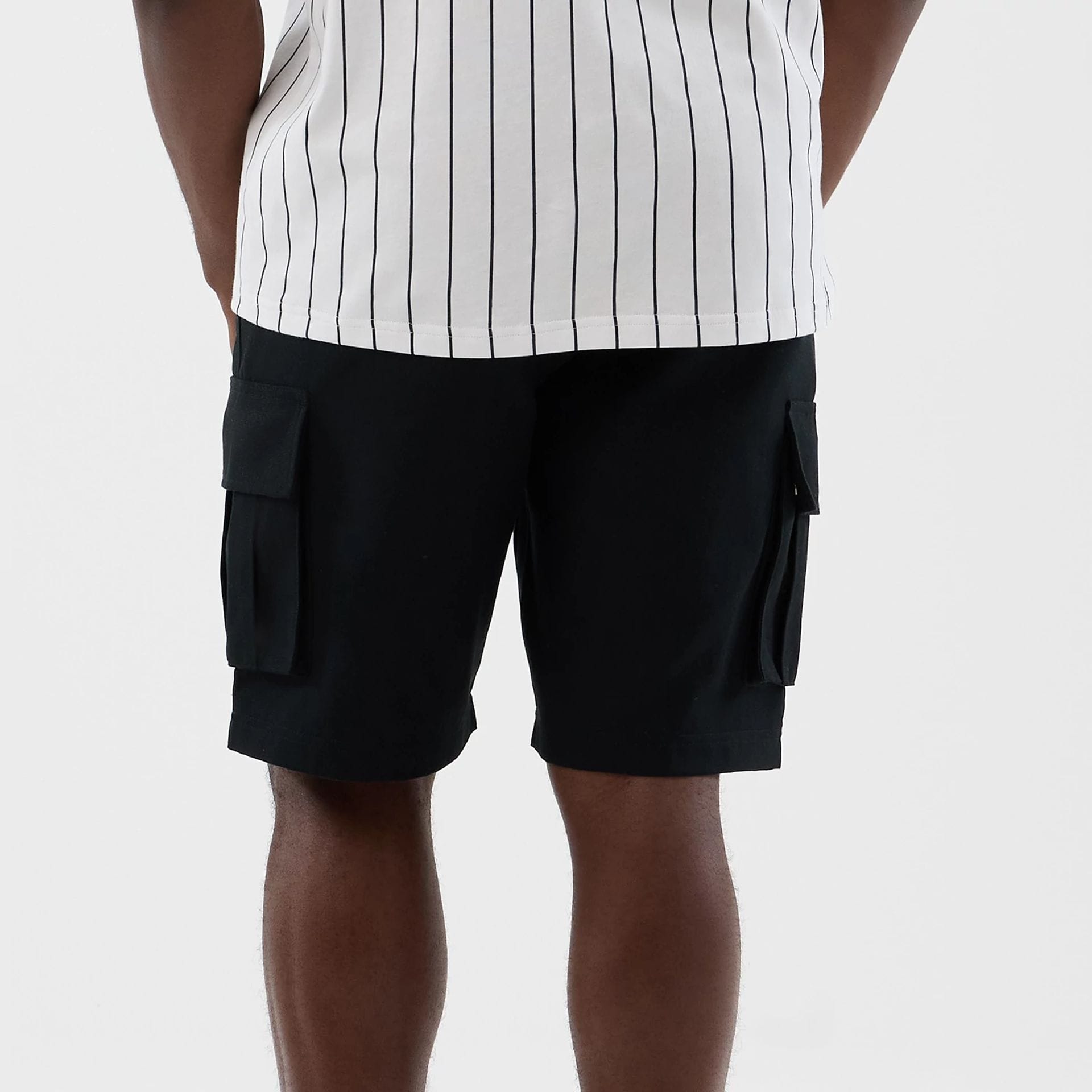 New Era Black Cargo Shorts-kentox - Image 7