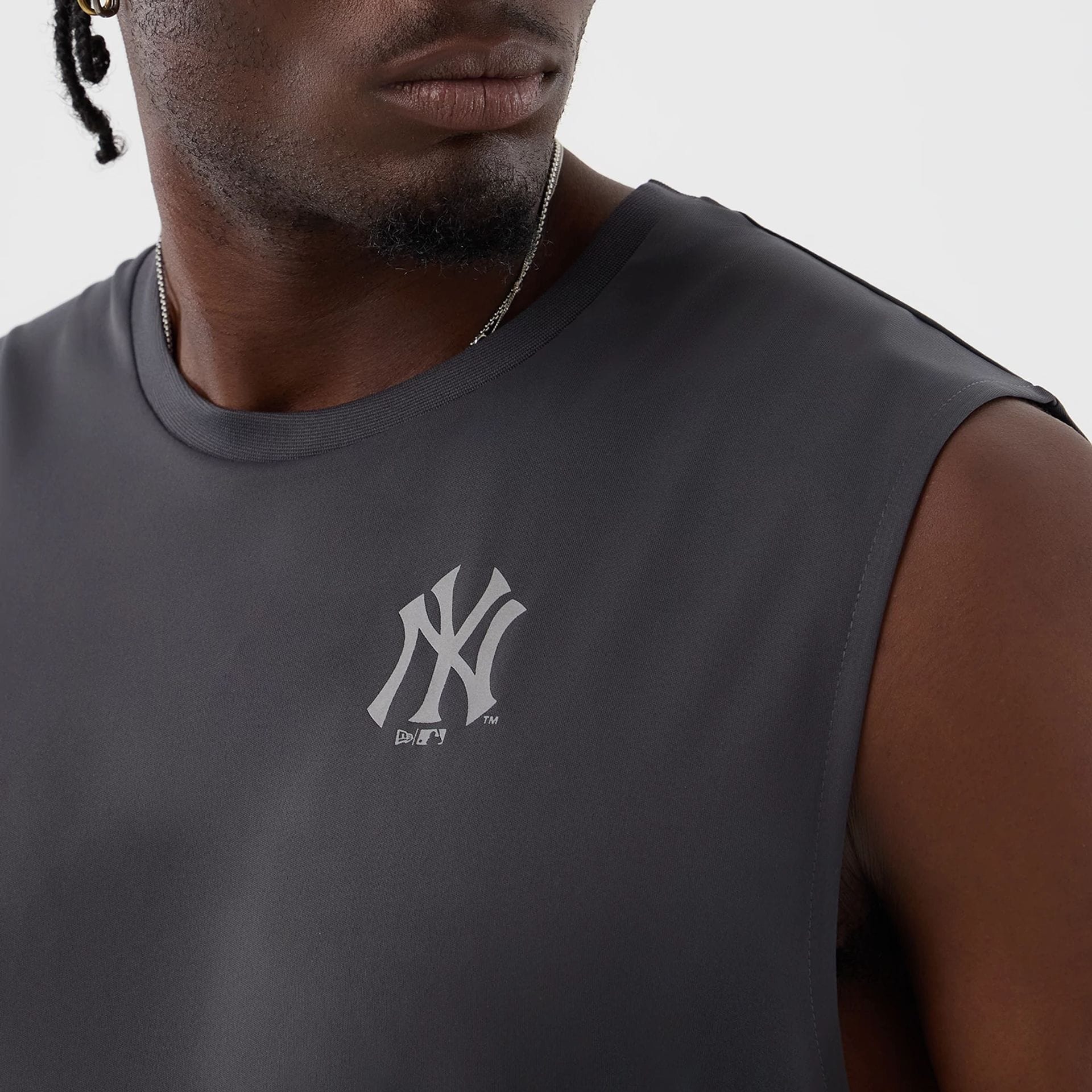 New York Yankees MLB Core Plus Dark Grey Vest-kentox - Image 4