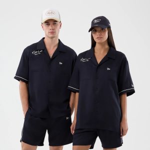 New Era Graphic Revere Navy Short Sleeve Shirt-kentox