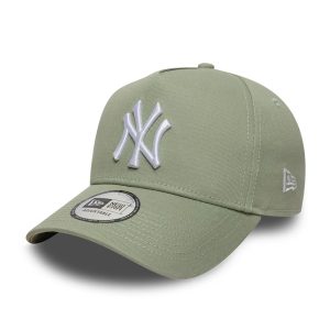 New York Yankees MLB League Essential Pastel Green 9FORTY E-Frame Adjustable Cap-kentox