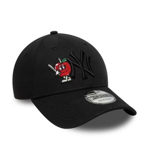 New York Yankees MLB Icon Black 9FORTY Adjustable Cap-kentox