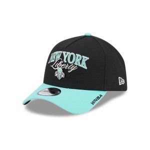 New York Liberty WNBA Tip Off 2026 Black 9FORTY A-Frame Adjustable Cap-kentox