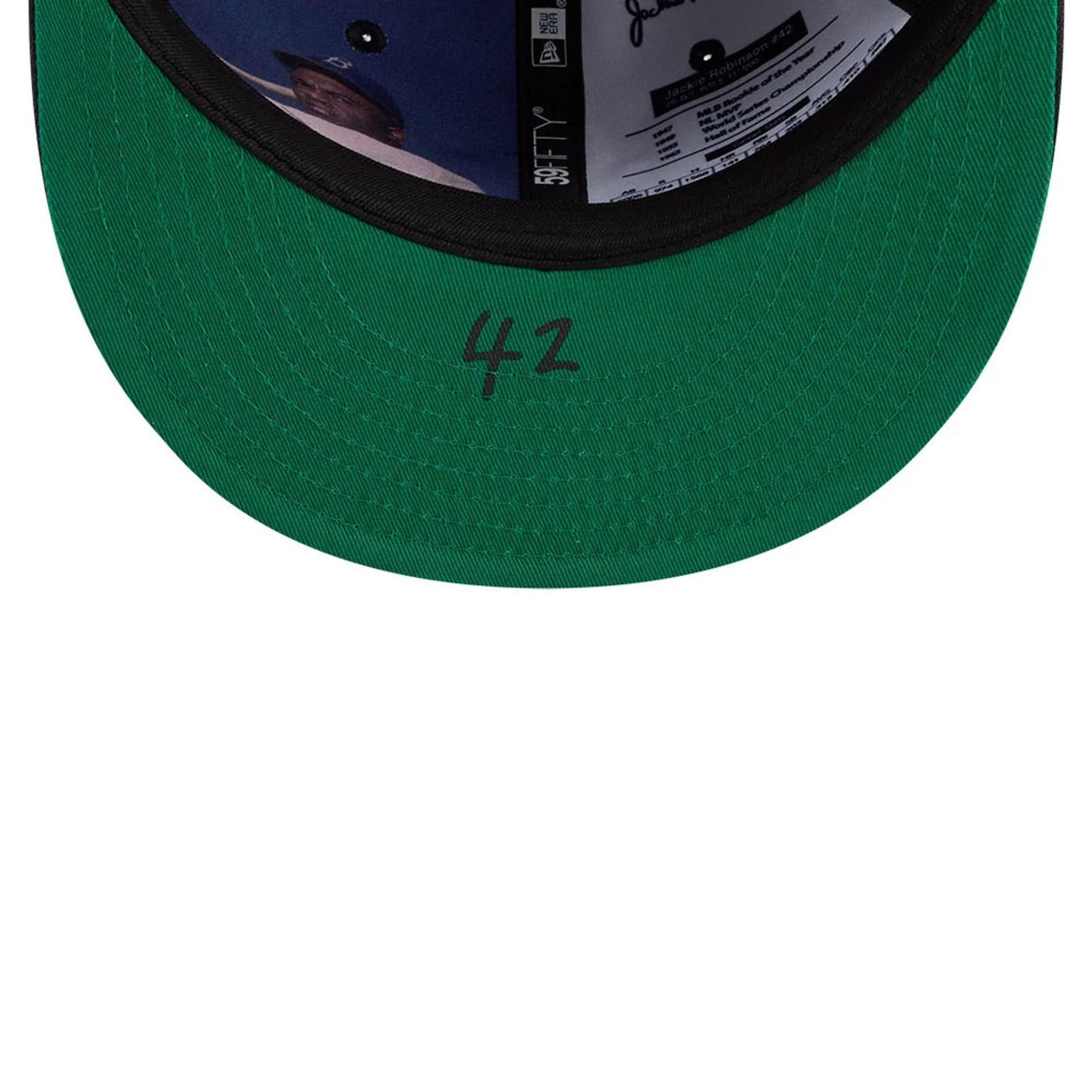 New York Yankees MLB Jackie Robinson Navy 59FIFTY Fitted Cap-kentox - Image 9