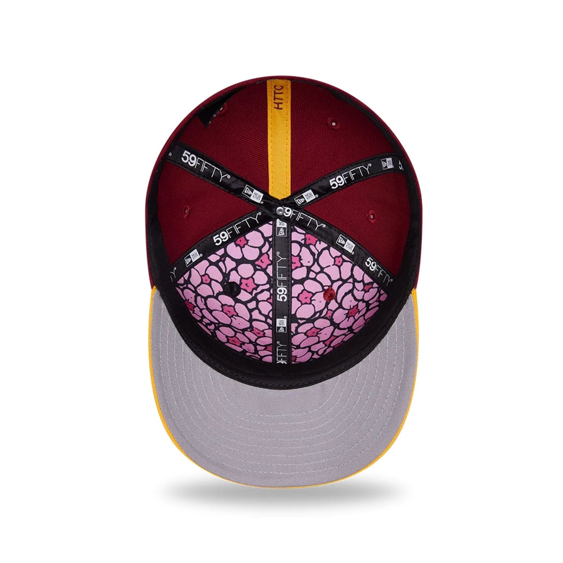 Washington Commanders NFL Draft 2026 Dark Red 59FIFTY Fitted Cap-kentox - Image 2