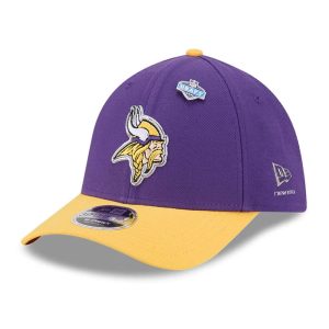 Minnesota Vikings NFL Draft 2026 Purple 39THIRTY M-Crown Stretch Fit Cap-kentox