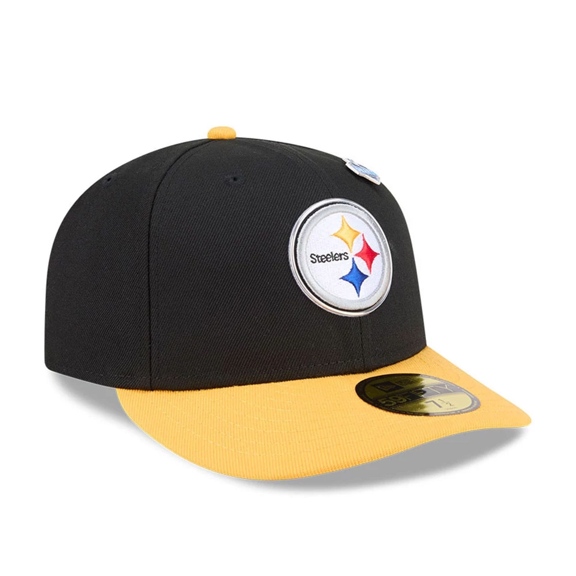 Pittsburgh Steelers NFL Draft 2026 Black 59FIFTY Fitted Cap-kentox - Image 4