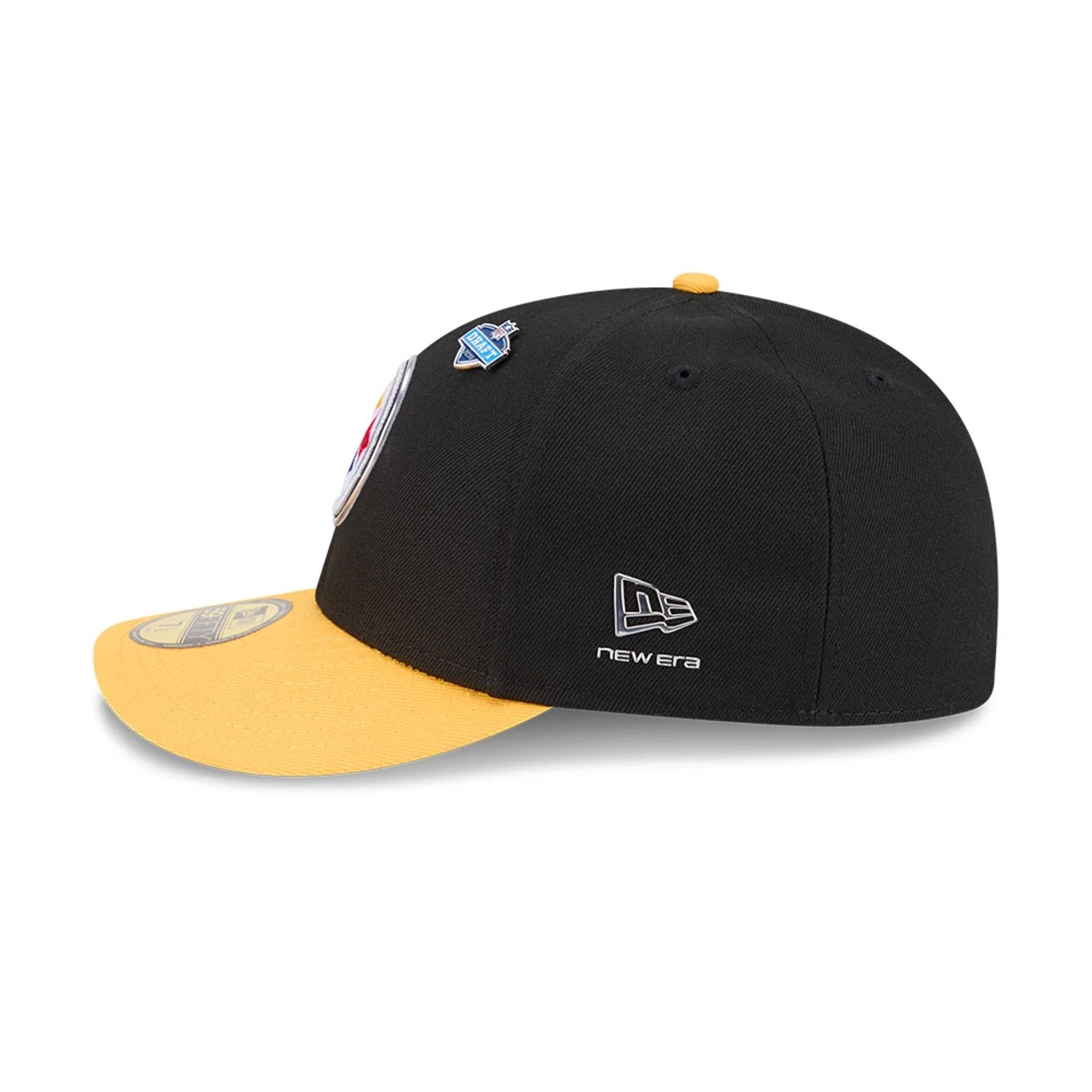 Pittsburgh Steelers NFL Draft 2026 Black 59FIFTY Fitted Cap-kentox - Image 6