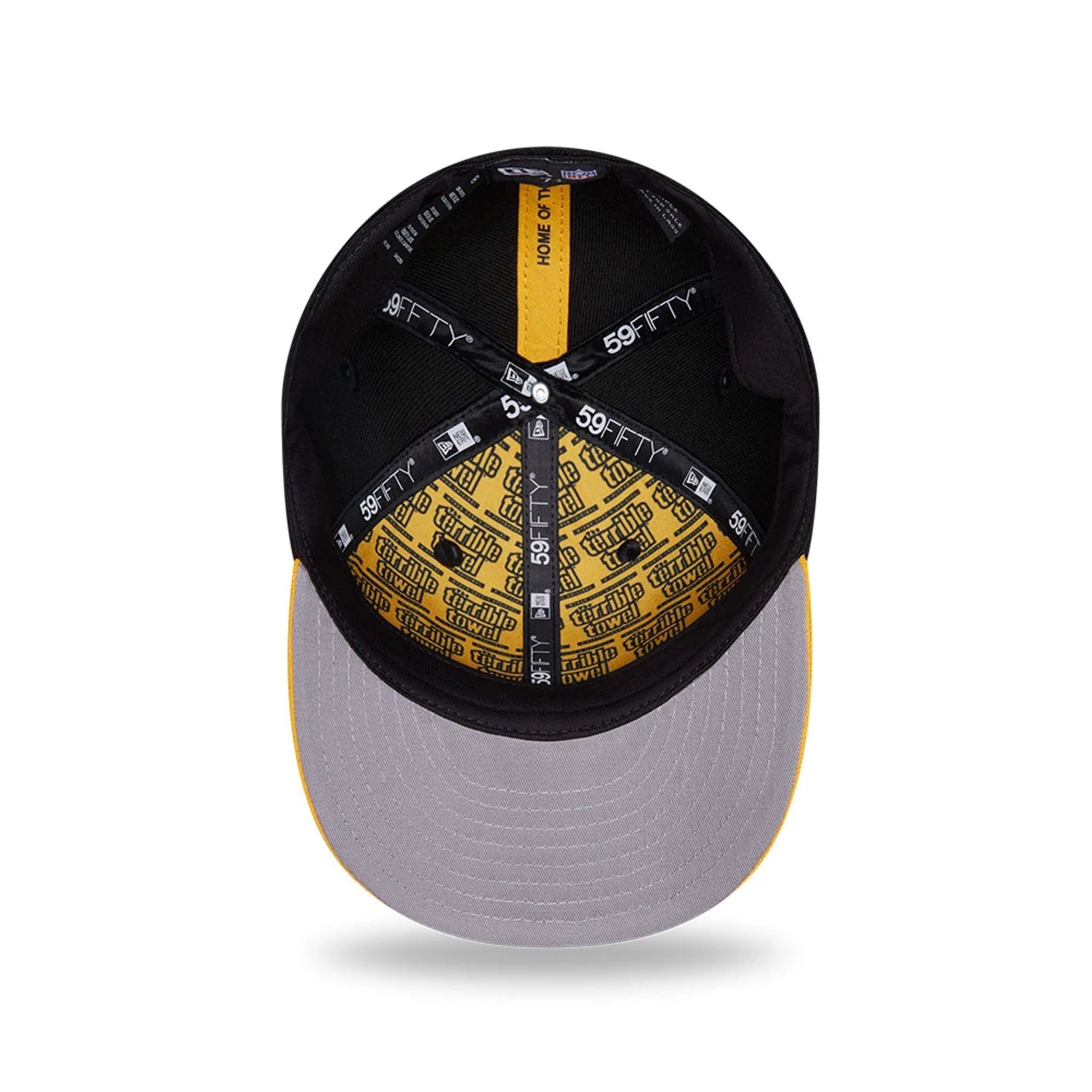 Pittsburgh Steelers NFL Draft 2026 Black 59FIFTY Fitted Cap-kentox - Image 2