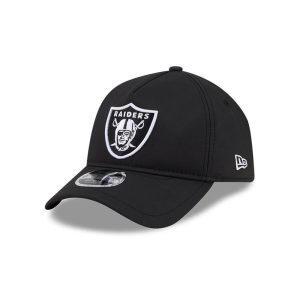 Las Vegas Raiders NFL Quickstrike Black 9FORTY Apex Adjustable Cap-kentox