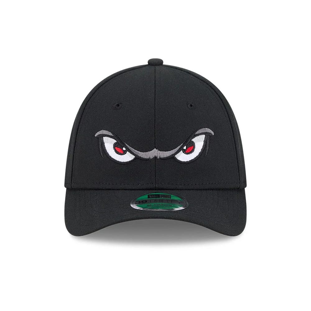 Lake Elsinore Storm MiLB On Field Black 39THIRTY M-Crown Stretch Fit Cap-kentox - Image 3