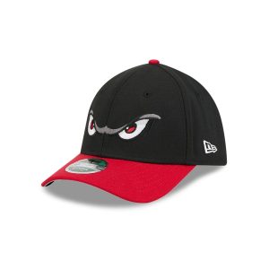 Storm MiLB On Field Black 39THIRTY M-Crown Stretch Fit Cap-kentox