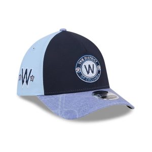 Nationals MLB City Connect Navy 39THIRTY M-Crown A-Frame Stretch Fit Cap-kentox