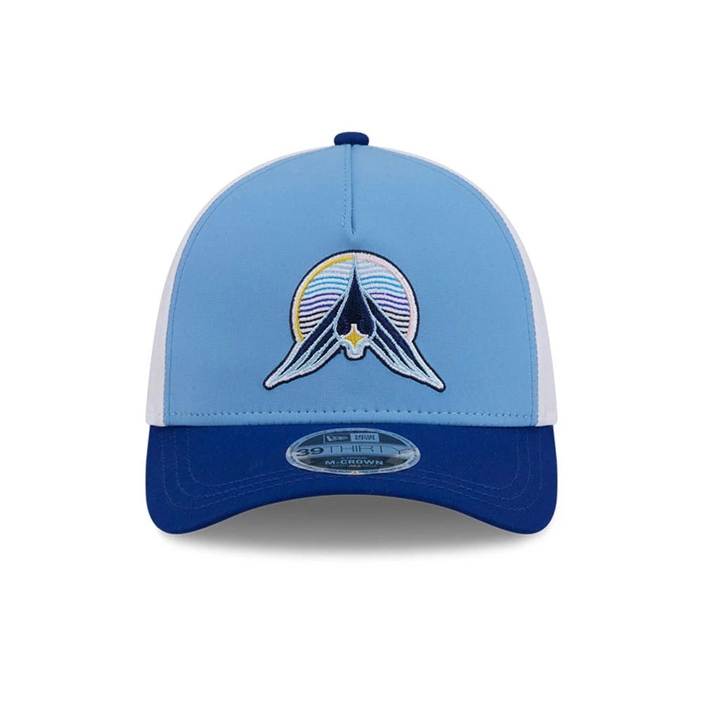 Twins MLB City Connect Blue 39THIRTY M-Crown A-Frame Stretch Fit Cap-kentox - Image 3