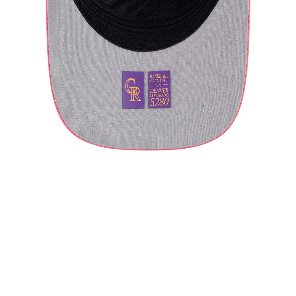 Rockies MLB City Connect Purple 39THIRTY M-Crown A-Frame Stretch Fit Cap-kentox - Image 2