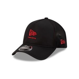 New Era Black & Red 9FORTY Apex Cap-kentox