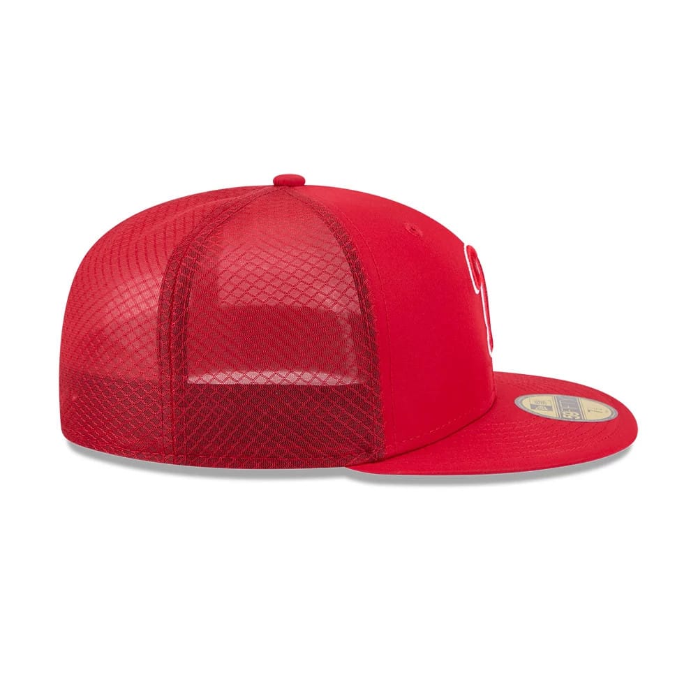 Philadelphia Phillies MLB Batting Practice 2026 Red 59FIFTY Fitted Cap-kentox - Image 6