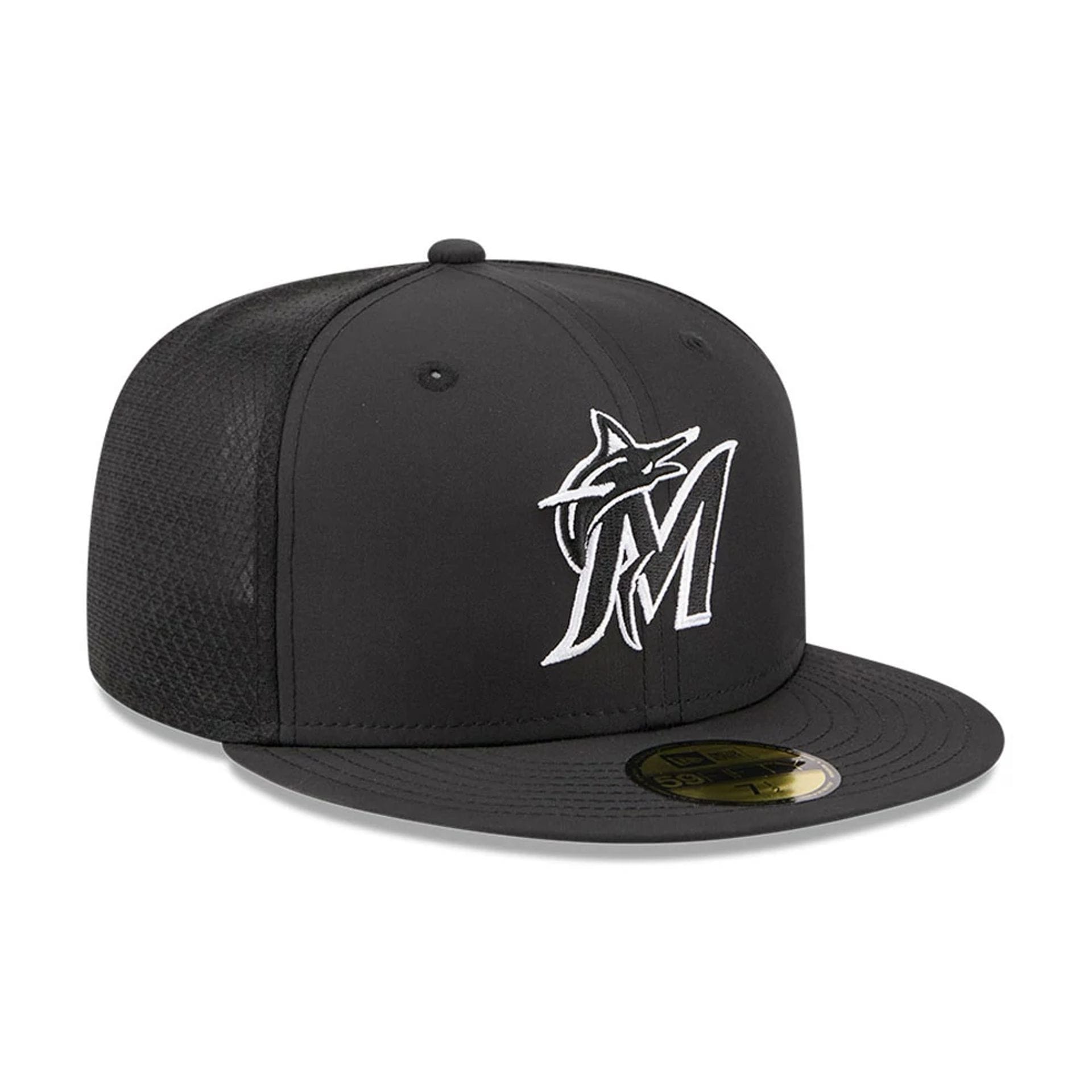 Miami Marlins MLB Batting Practice 2026 Black 59FIFTY Fitted Cap-kentox - Image 3