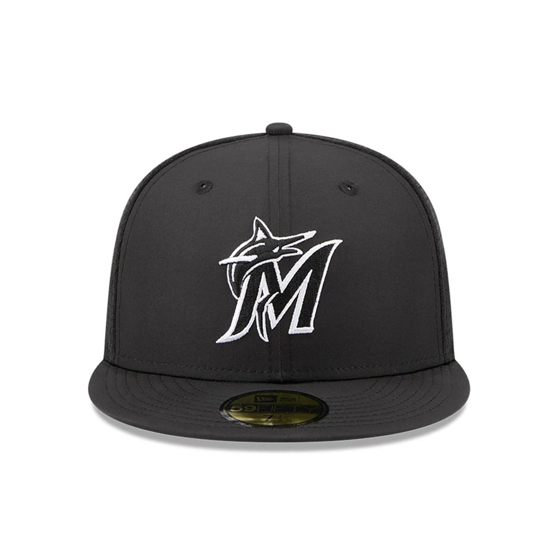 Miami Marlins MLB Batting Practice 2026 Black 59FIFTY Fitted Cap-kentox - Image 2