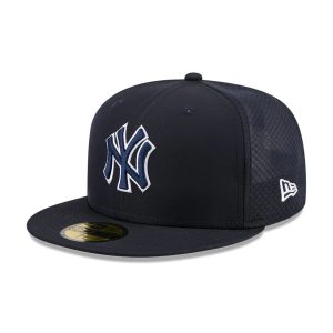 New York Yankees MLB Batting Practice 2026 Navy 59FIFTY Fitted Cap-kentox