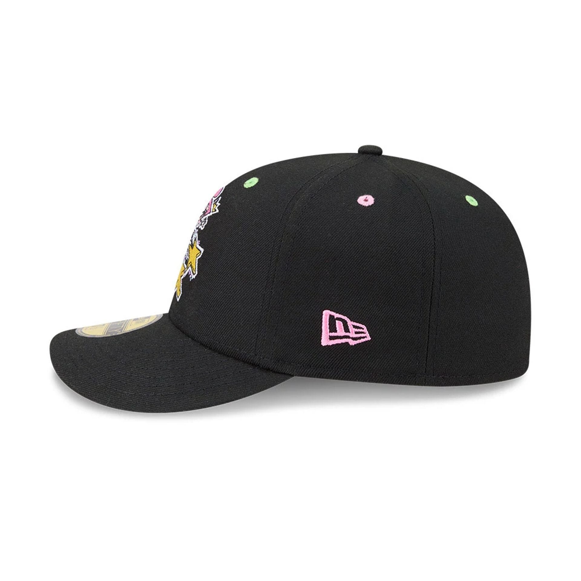 Nickelodeon Fairly Oddparents Black 59FIFTY Fitted Cap-kentox - Image 6