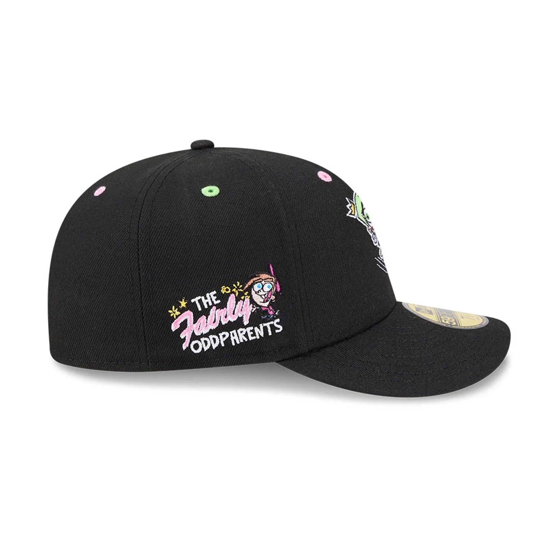 Nickelodeon Fairly Oddparents Black 59FIFTY Fitted Cap-kentox - Image 5