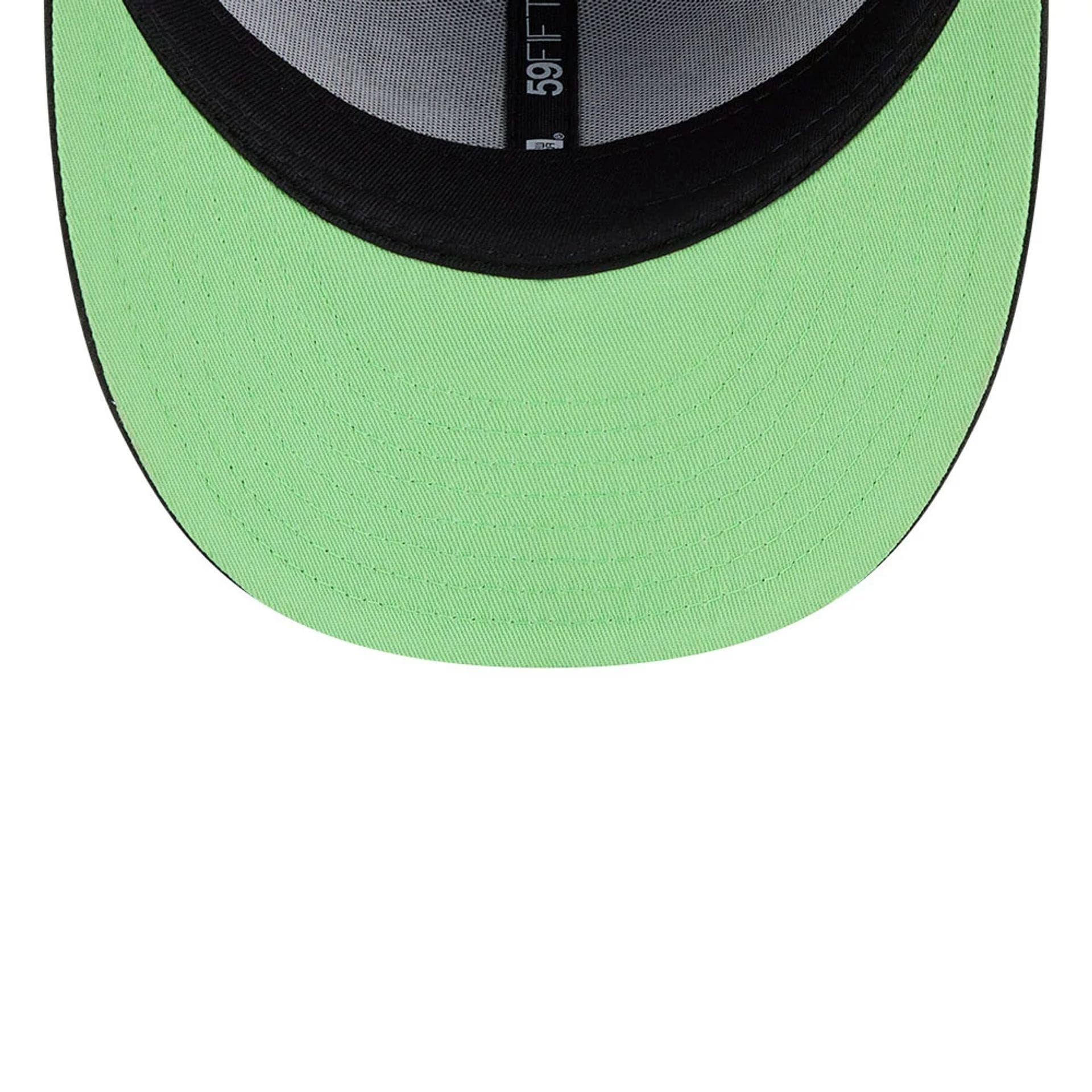 Warner Bros Logo Dexter's Laboratory Black 59FIFTY Fitted Cap-kentox - Image 2