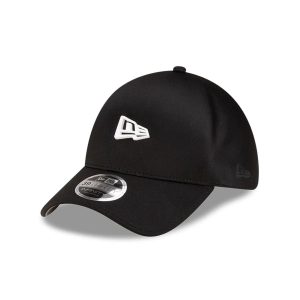 New Era Black 39THIRTY Infinity Stretch Fit Cap-kentox