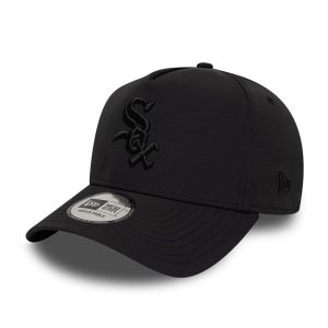 White Sox MLB Recycled Black On Black 9FORTY A-Frame Adjustable Cap-kentox