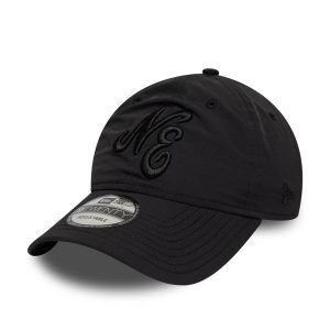 New Era Recycled Black On Black 9TWENTY Adjustable Cap-kentox