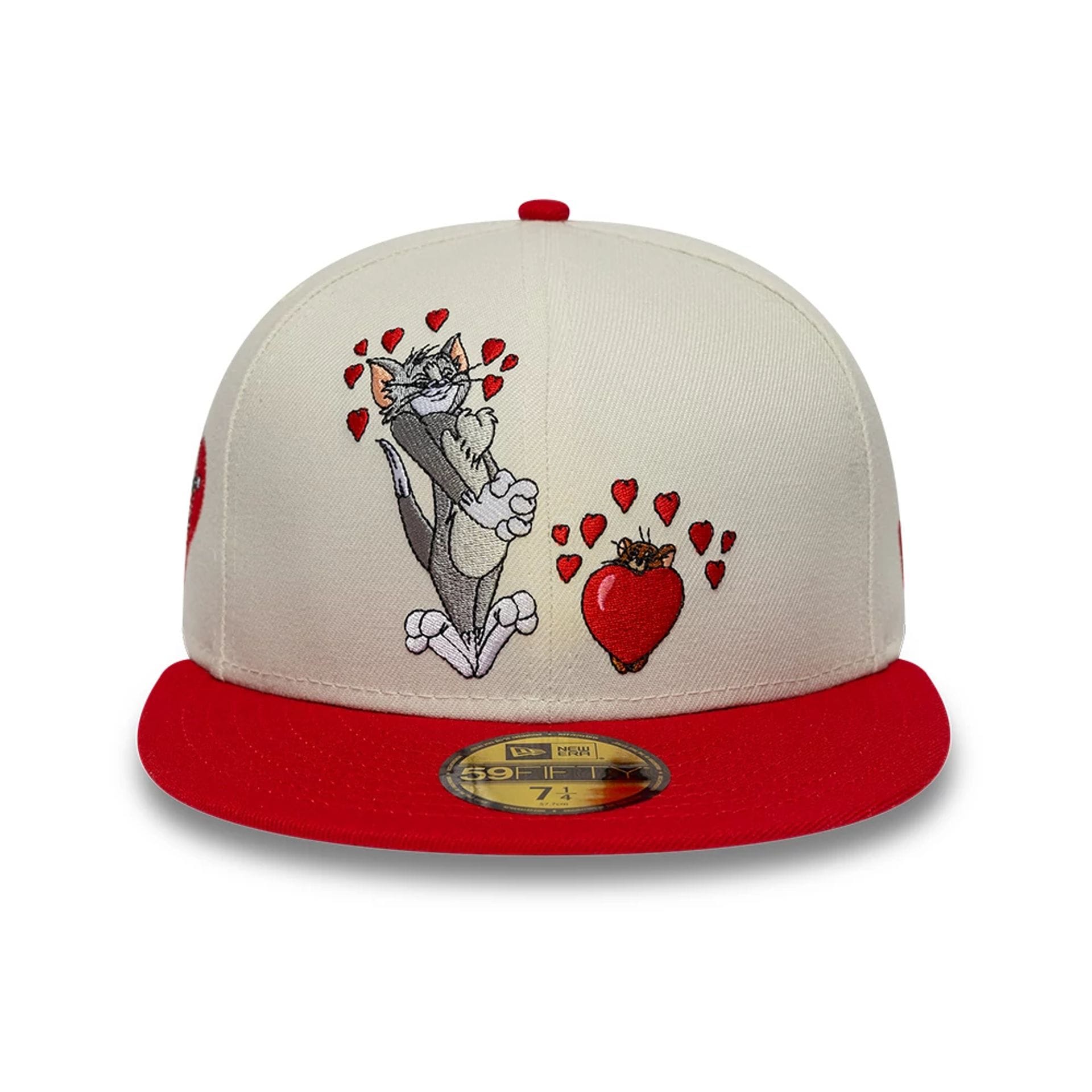Tom & Jerry Heart Cream 59FIFTY Fitted Cap-kentox - Image 2