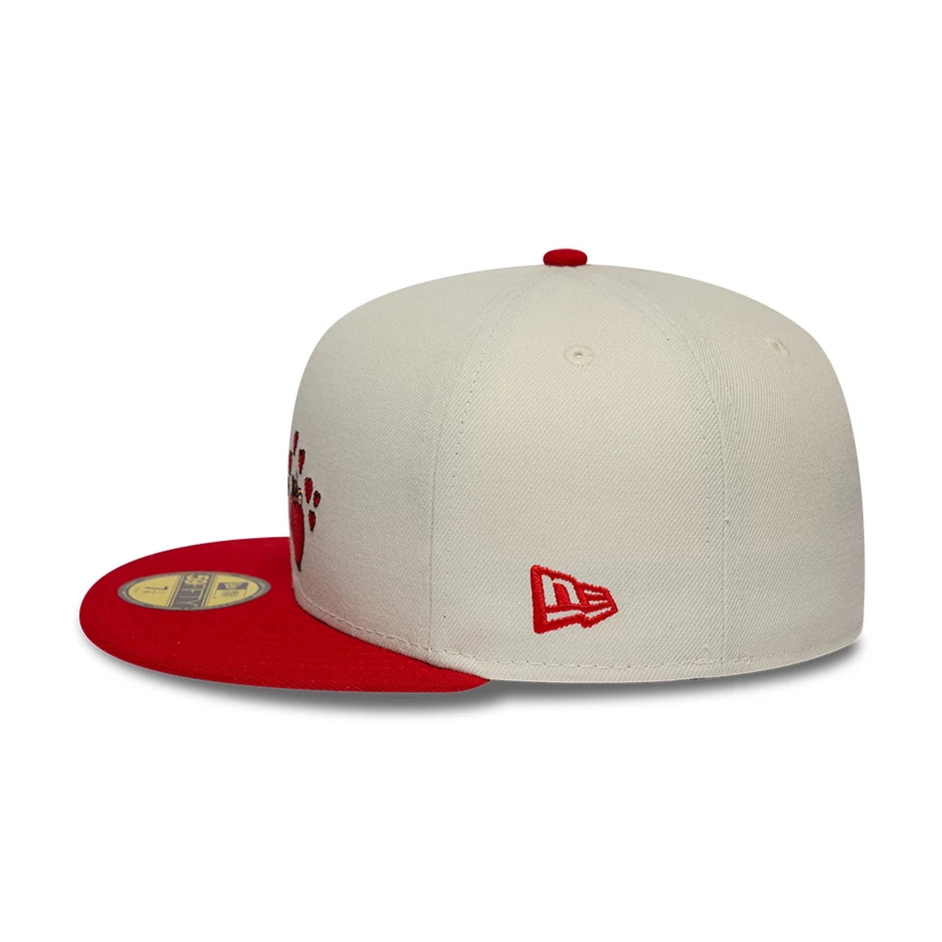Tom & Jerry Heart Cream 59FIFTY Fitted Cap-kentox - Image 6