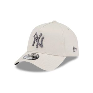 New York Yankees MLB Concrete Stone 9FORTY A-Frame Adjustable Cap-kentox