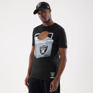 Las Vegas Raiders NFL Training 2026 Black T-Shirt-kentox