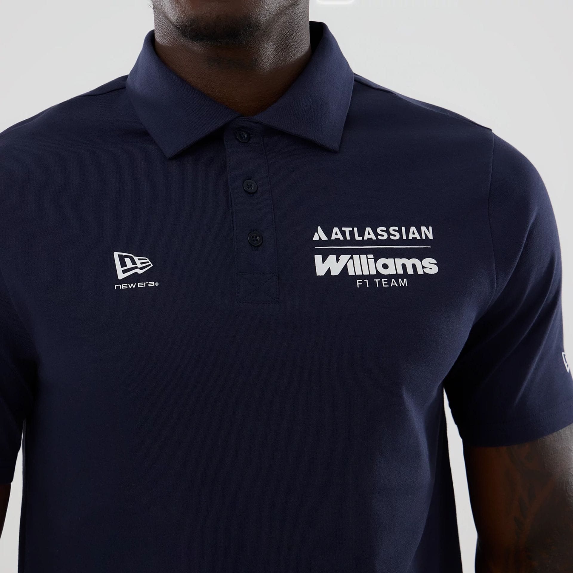 Williams Navy Polo T-Shirt-kentox - Image 3