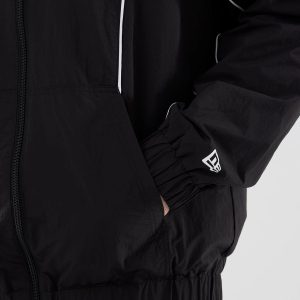 LA Dodgers MLB Piping Black Jacket-kentox
