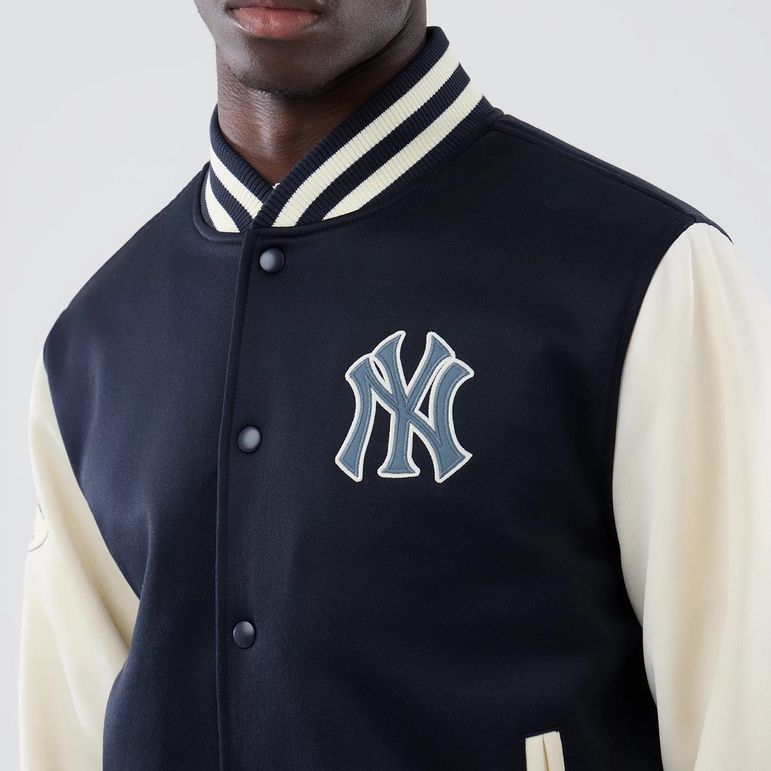 New York Yankees MLB Jersey Bomber Navy Jacket-kentox - Image 5