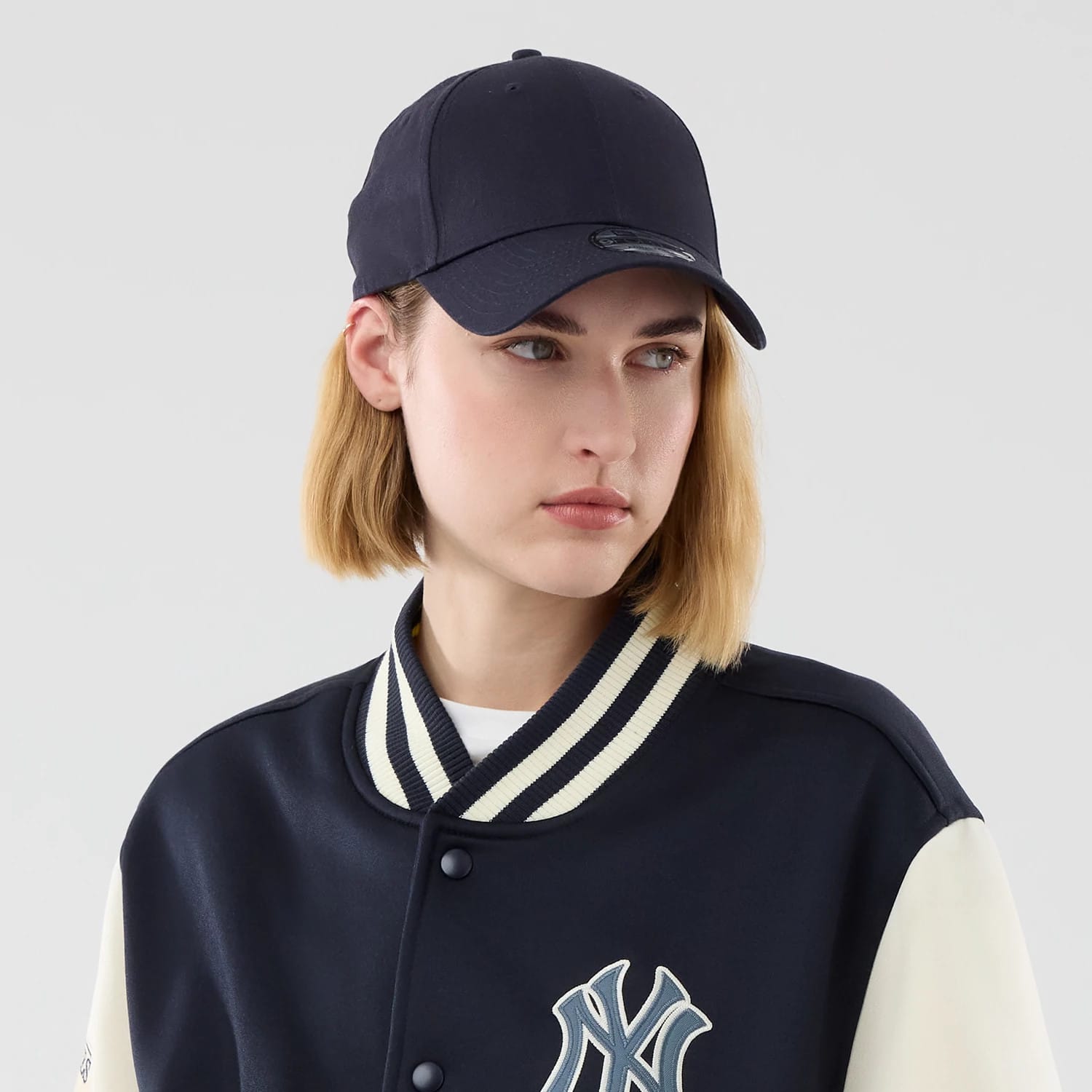 New York Yankees MLB Jersey Bomber Navy Jacket-kentox - Image 6