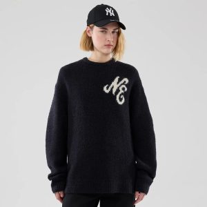 New Era Knit Navy Knitted Sweater-kentox