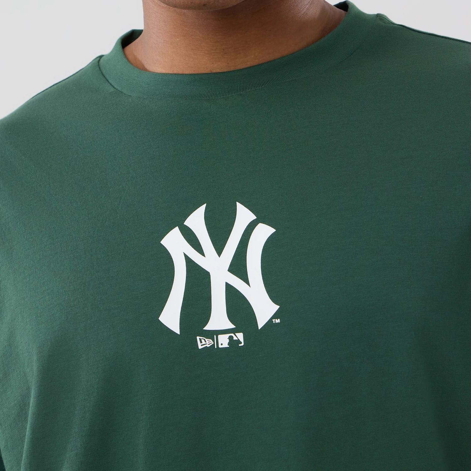 New York Yankees MLB Food Graphic Dark Green Oversized T-Shirt-kentox - Image 4