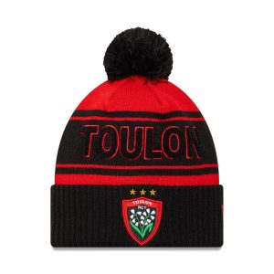 Rugby Club Toulon Black Cuff Knit Beanie Hat-kentox