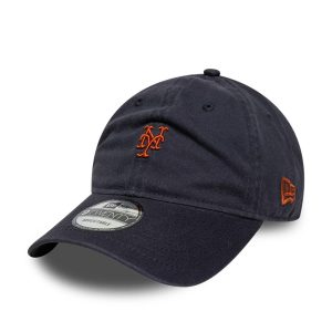 New York Mets MLB Mini Logo Navy 9TWENTY Adjustable Cap-kentox