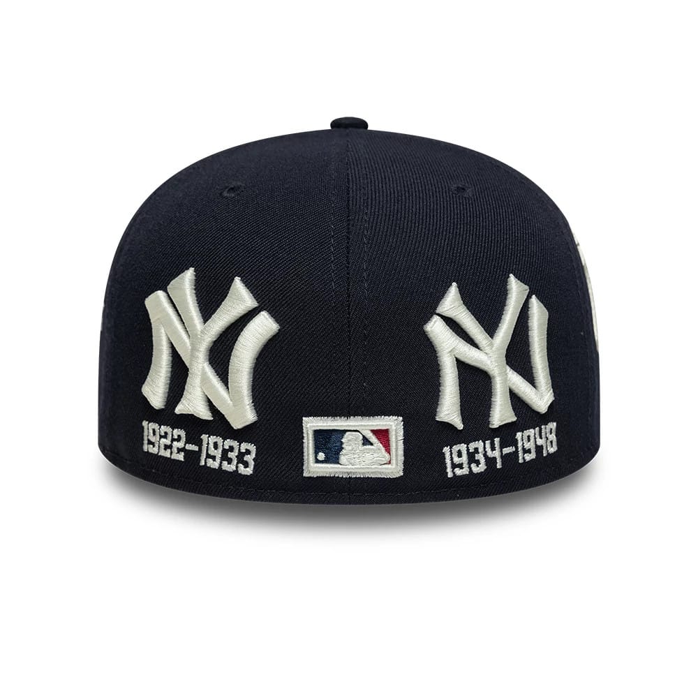 New York Yankees MLB Historic Navy Low Profile 59FIFTY Fitted Cap-kentox - Image 5