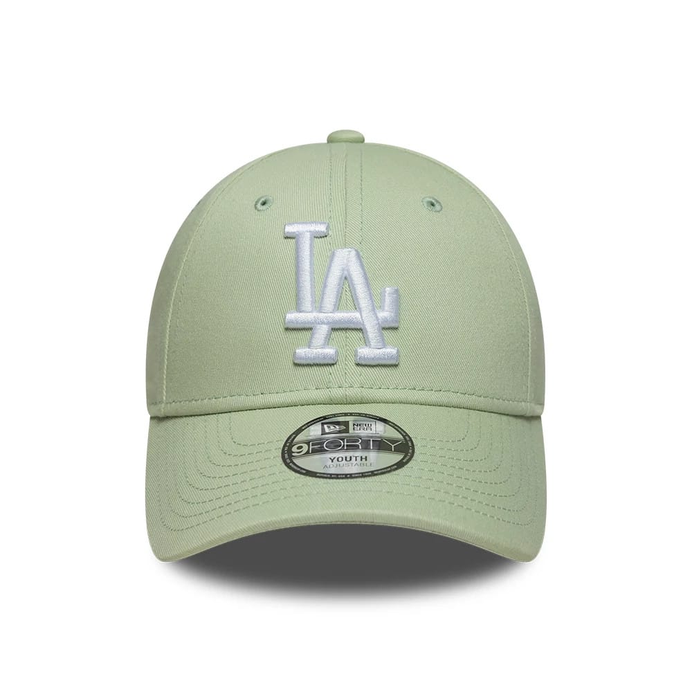 LA Dodgers Youth MLB League Essential Pastel Green 9FORTY Adjustable Cap-kentox - Image 2