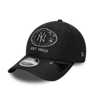 New York Yankees MLB Graphic Black 9FORTY Apex Adjustable Cap-kentox
