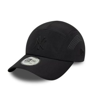 New York Yankees MLB Tech Midi Black Runner Adjustable Cap-kentox