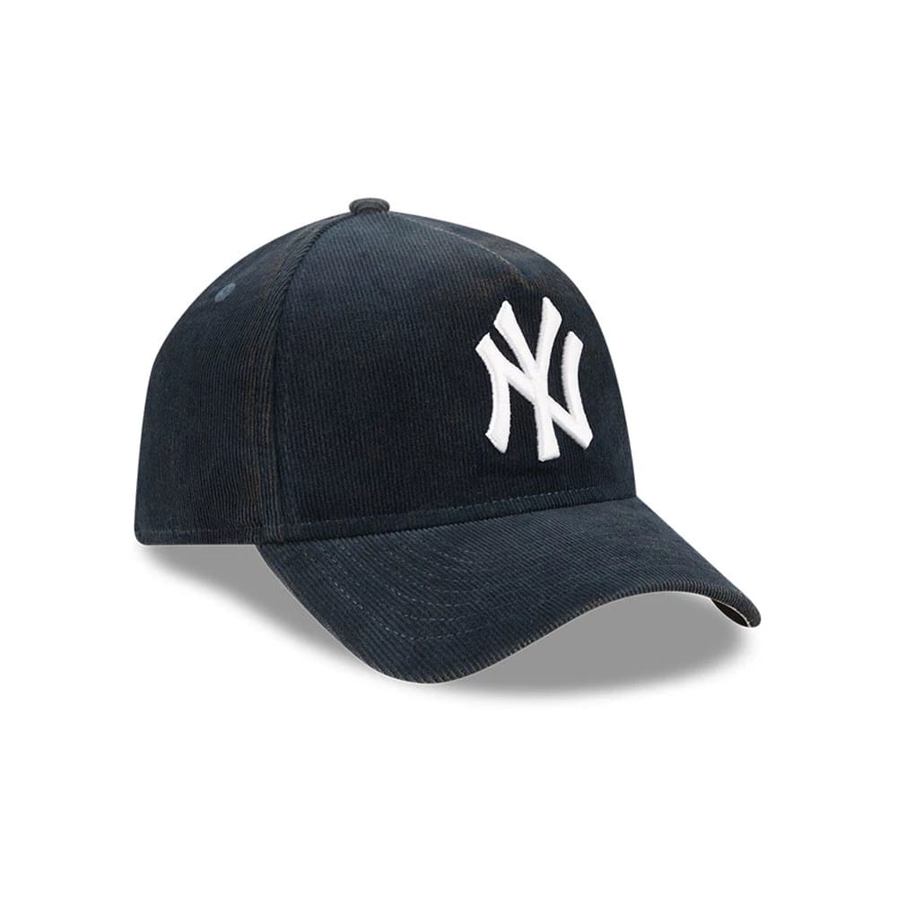 Yankees MLB Snow Wash Cord Navy 59FORTY A-Frame Fitted Cap-kentox - Image 4
