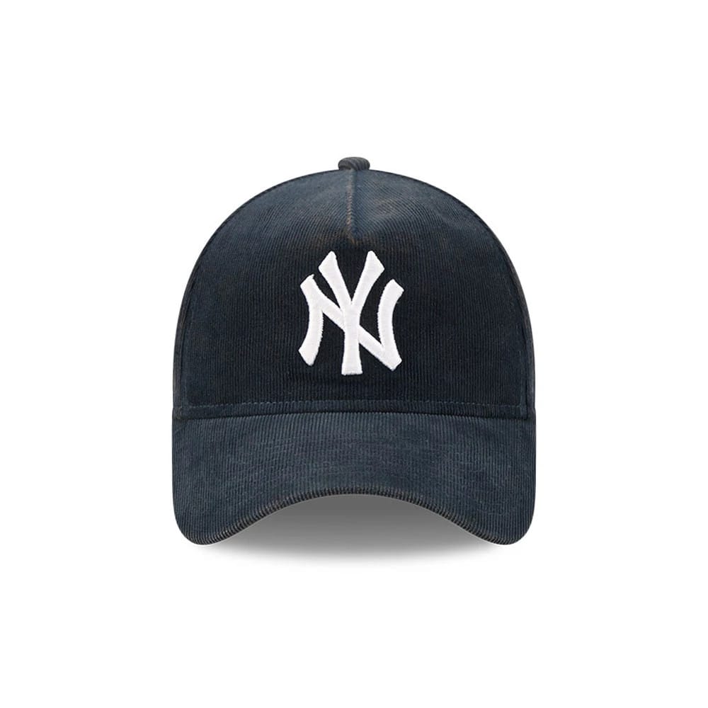 Yankees MLB Snow Wash Cord Navy 59FORTY A-Frame Fitted Cap-kentox - Image 3