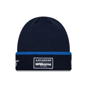 Williams Carlos Sainz Navy Cuff Knit Beanie Hat-kentox