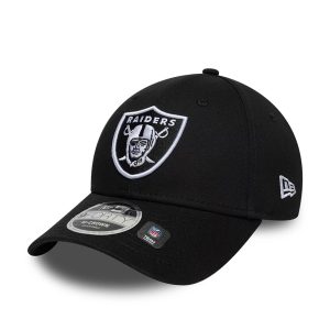 Las Vegas Raiders NFL Black 9FORTY M-Crown Adjustable Cap-kentox